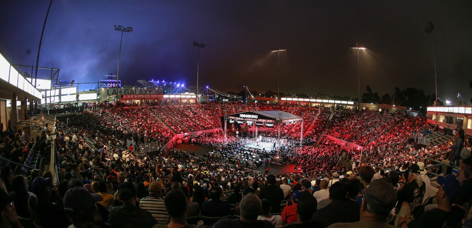 Stubhub Center Boxing Seating Chart