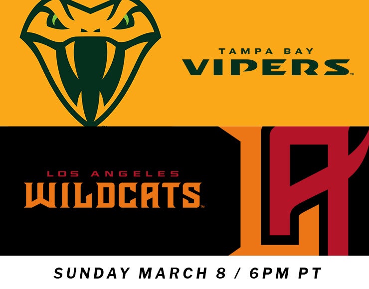 XFL: Los Angeles Wildcats vs. Tampa Bay Vipers