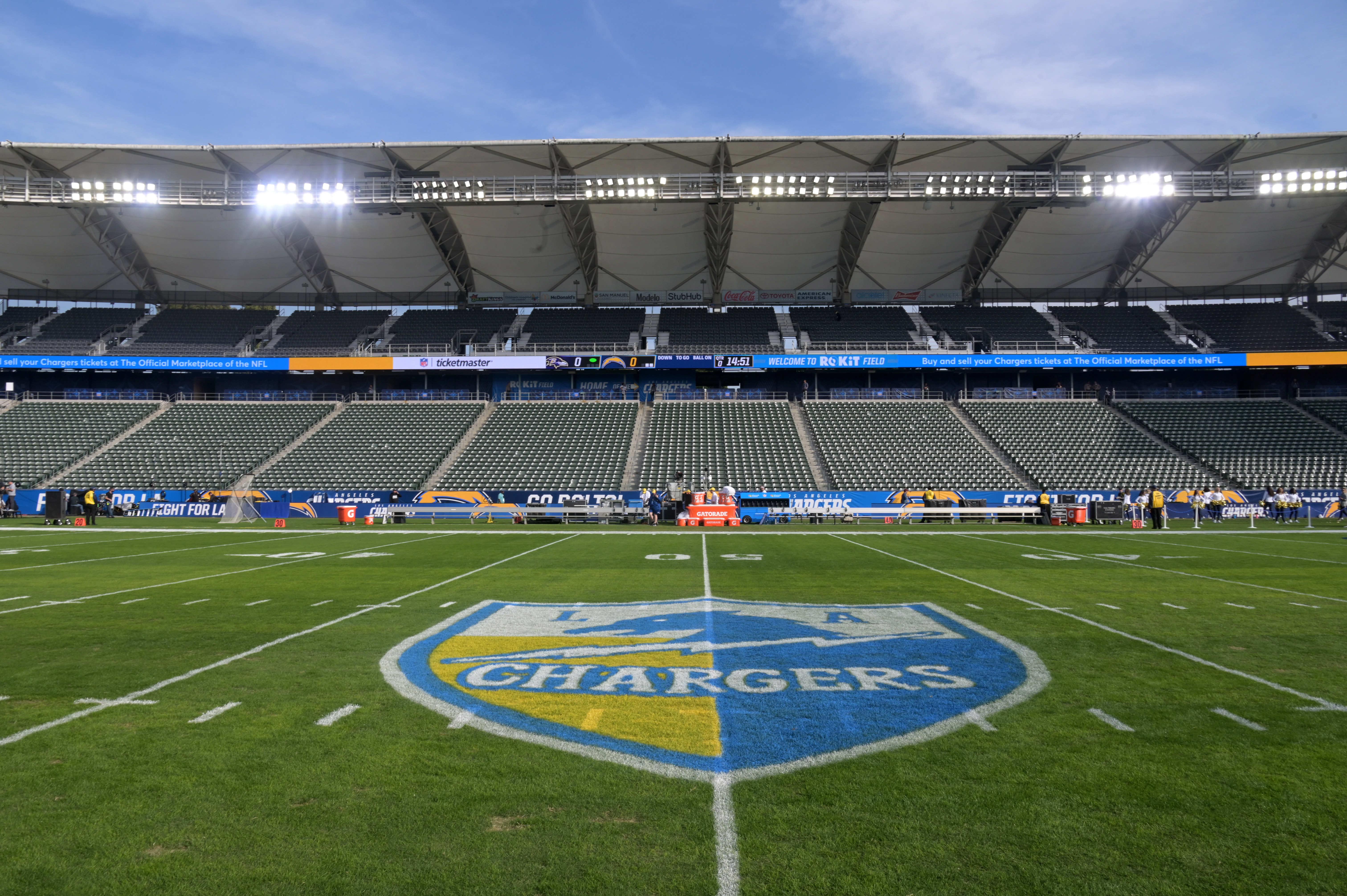 La Chargers Stadium Seating Chart