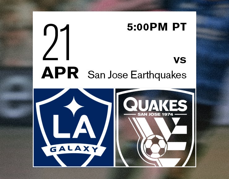 More Info for LA Galaxy vs. San Jose Earthquakes 