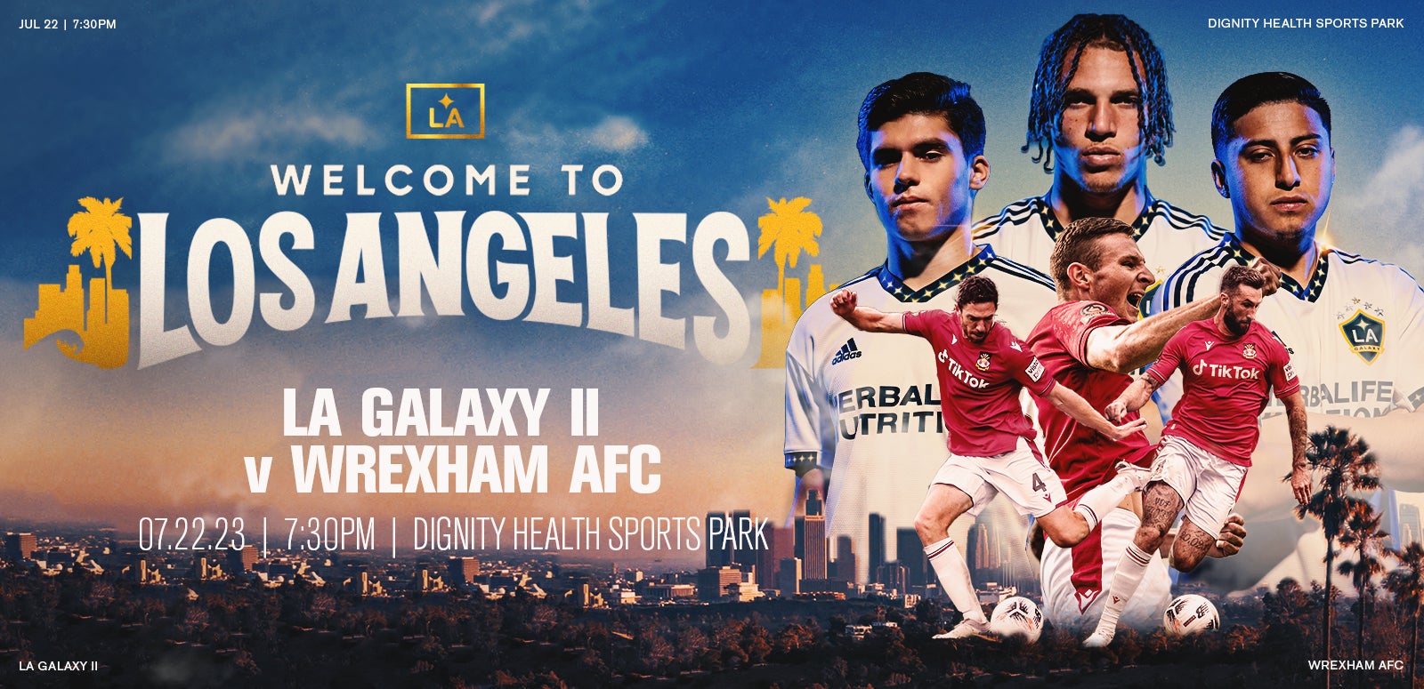 LA Galaxy II vs Wrexham AFC