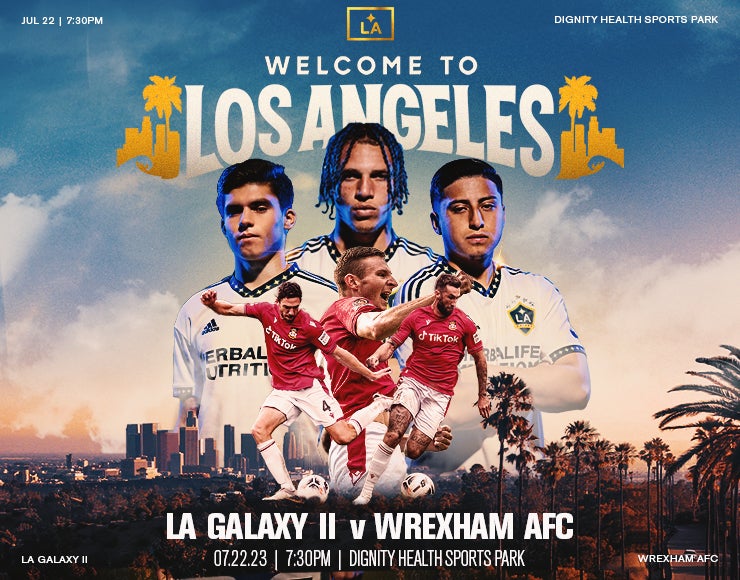 Wrexham live stream: TV channel, start time for Saturday's club friendly  vs. LA Galaxy II - DraftKings Network