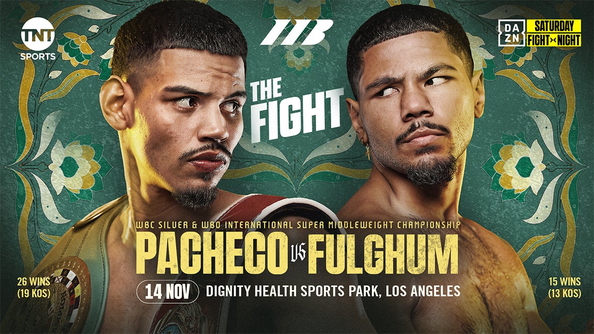 More Info for Matchroom Boxing Presents: Diego Pacheco vs Darius Fulghum