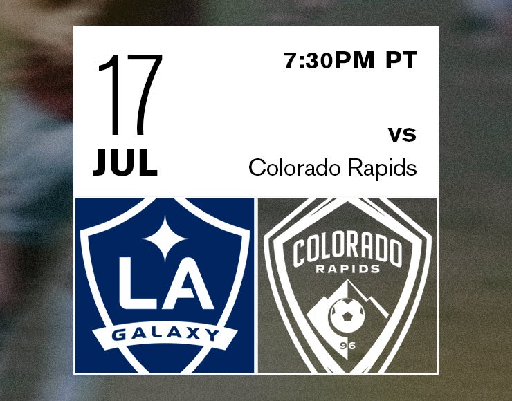 More Info for LA Galaxy vs. Colorado Rapids