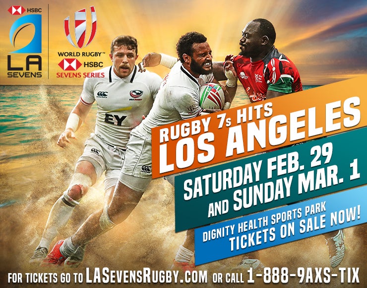 More Info for Tickets Go On Sale Today for HSBC LA Sevens – Round 5 of the HSBC World Rugby Sevens Series at Dignity Health Sports Park on Feb. 29-March 1