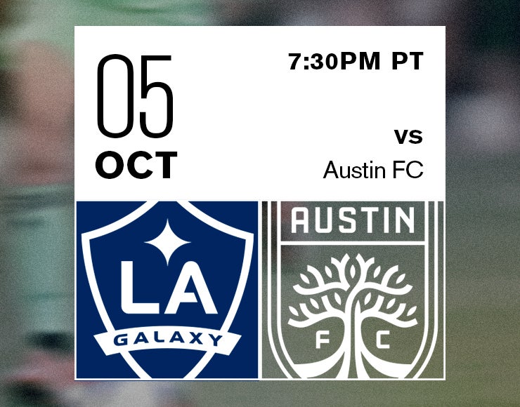 More Info for LA Galaxy vs. Austin FC