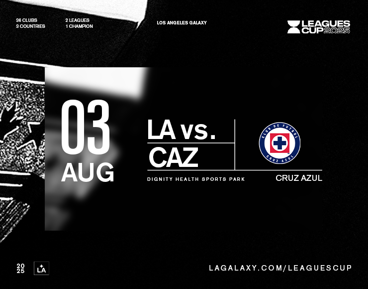 More Info for LA Galaxy vs Cruz Azul - Leagues Cup