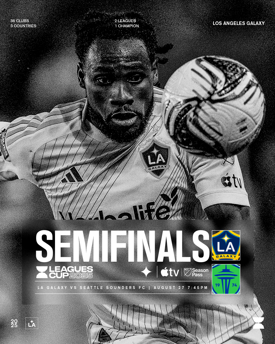 More Info for Leagues Cup Semifinal: LA Galaxy vs Seattle Sounders FC