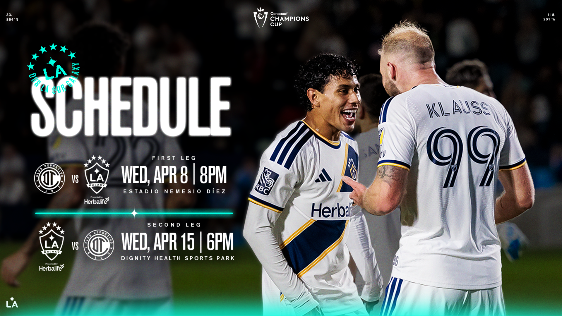 More Info for CCC Quarterfinal: LA Galaxy vs Deportivo Toluca FC