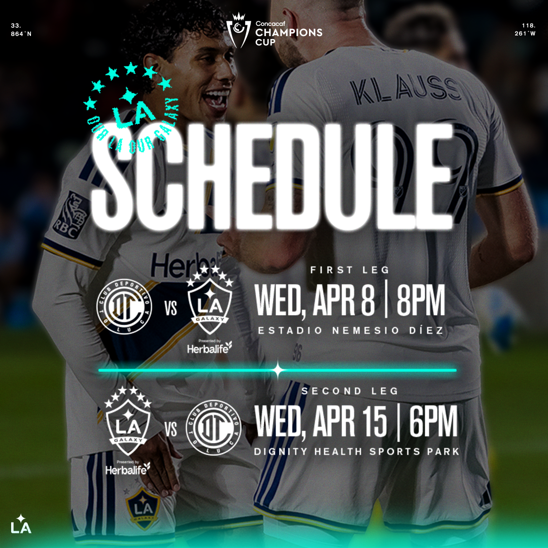 More Info for CCC Quarterfinal: LA Galaxy vs Deportivo Toluca FC