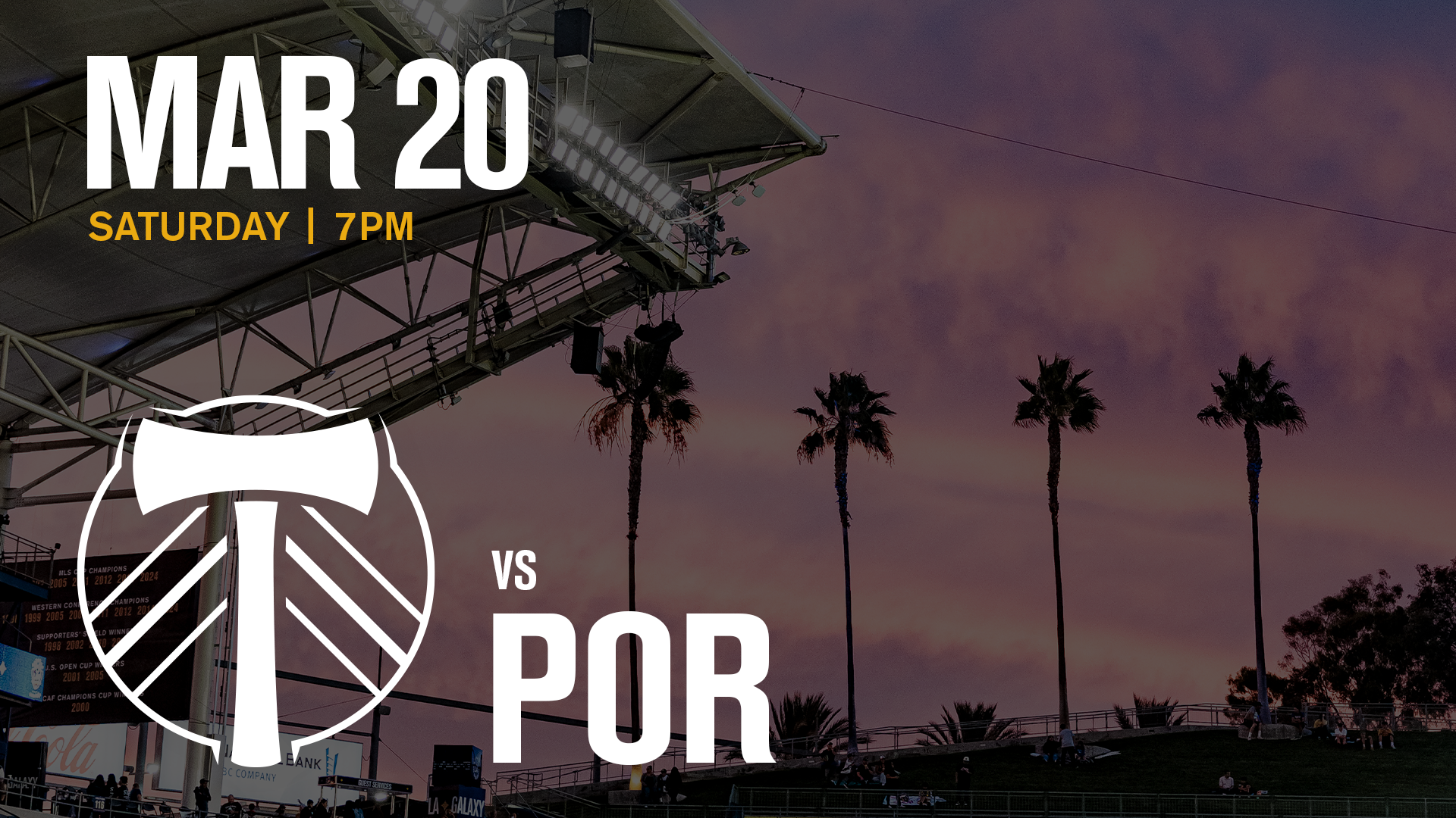 LA Galaxy vs Portland Timbers 
