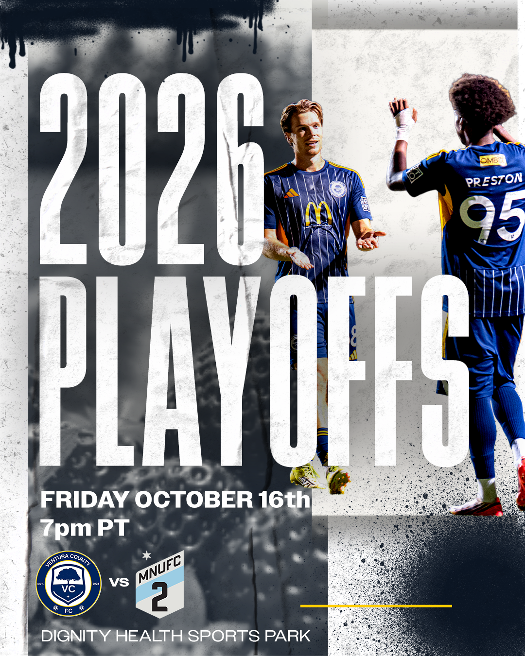 More Info for Ventura County FC Selects Minnesota United FC II for Conference Quarterfinal in Main Stadium at Dignity Health Sports Park 