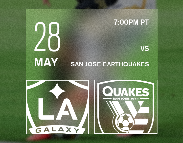 More Info for LA Galaxy vs San Jose Earthquakes