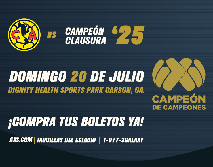 More Info for Campeón de Campeones: Club America vs TBD 