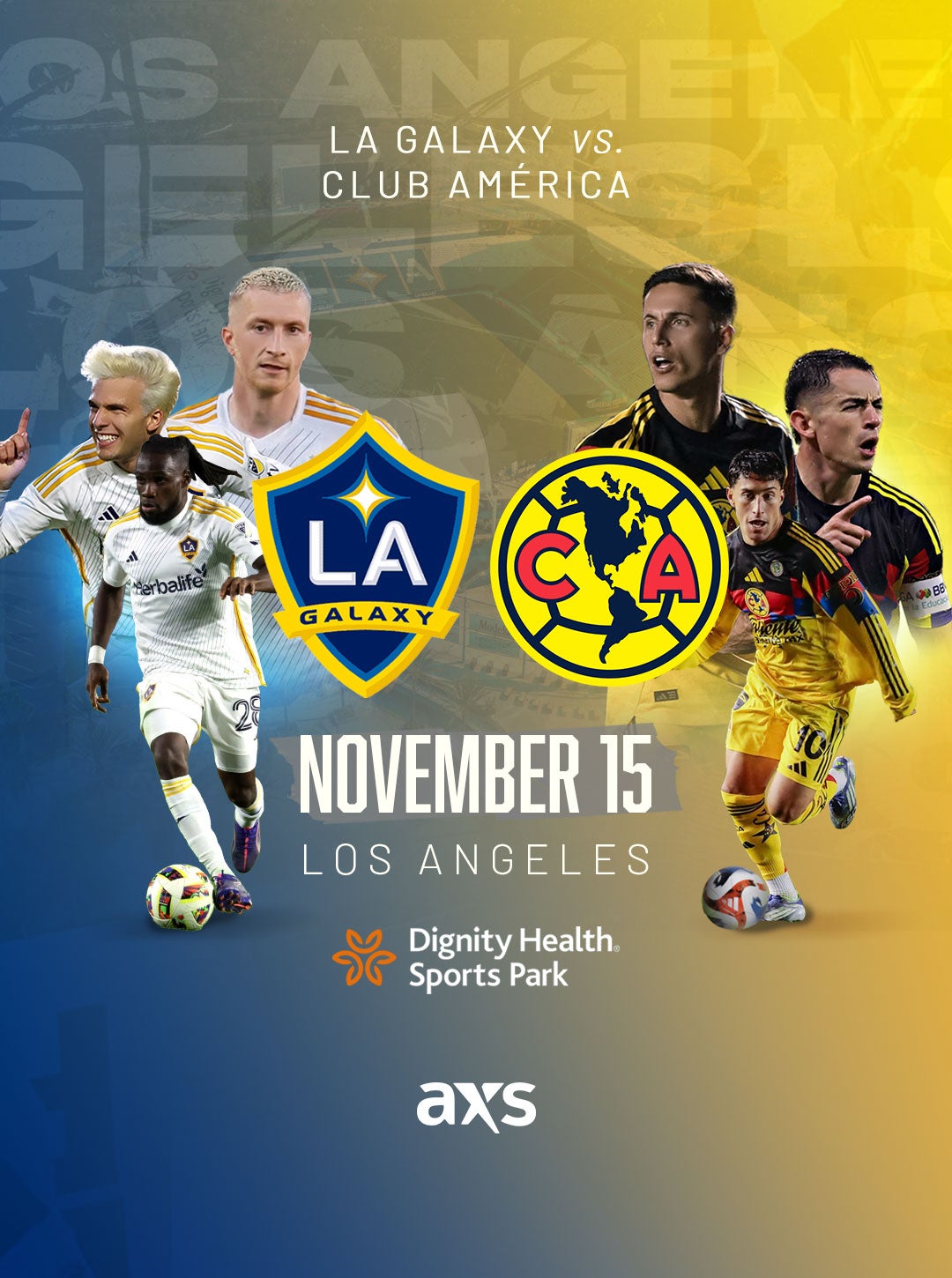 LA GALAXY FACES CLUB AMÉRICA IN END-OF-YEAR CLASH 
