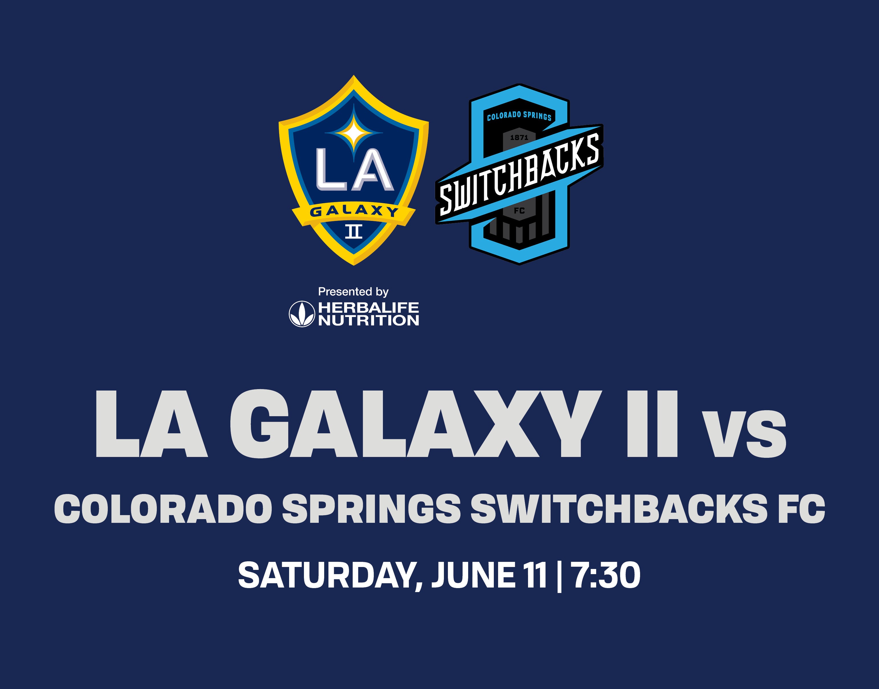 More Info for LA Galaxy II vs Colorado Springs Switchbacks FC