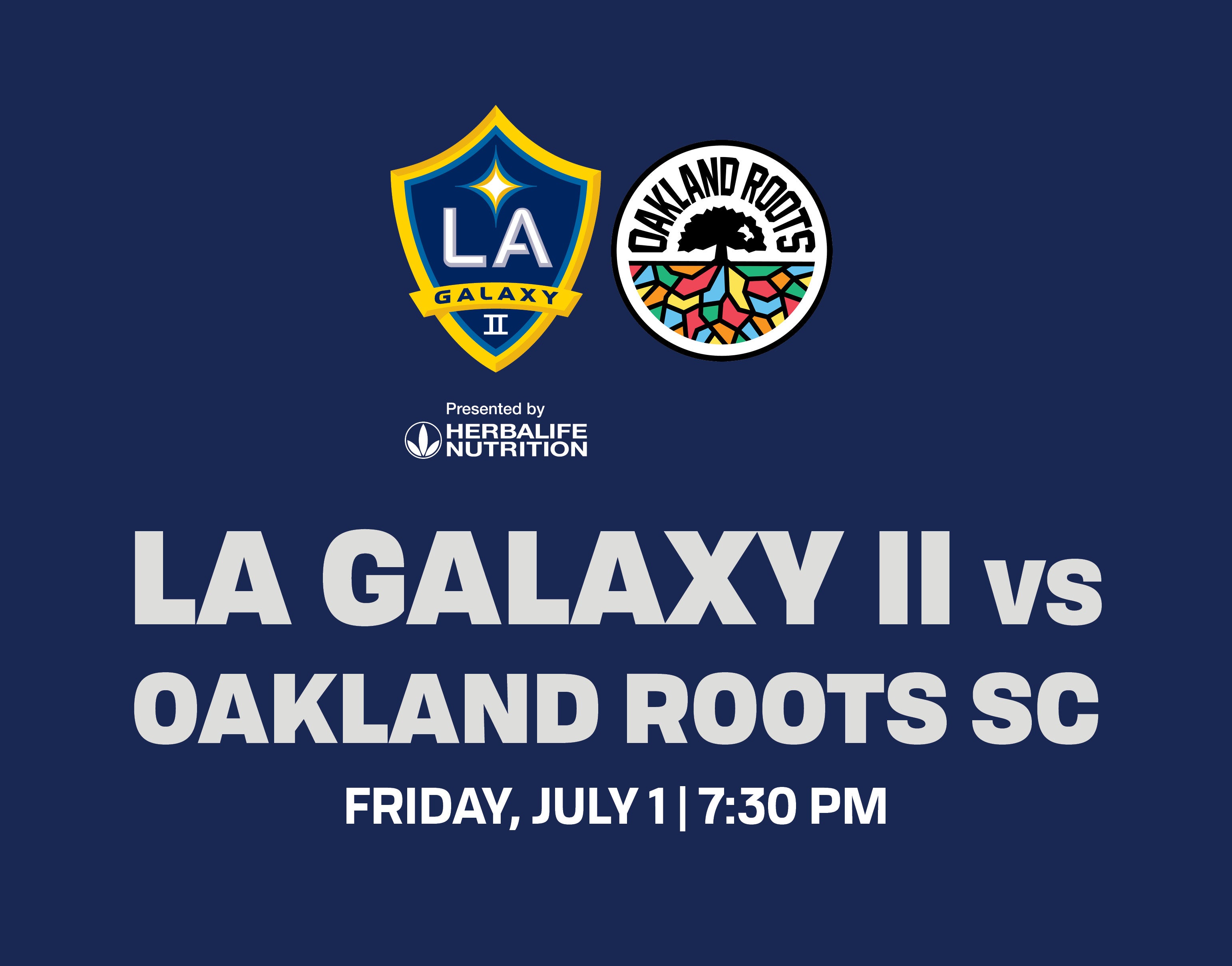 More Info for LA Galaxy II vs Oakland Roots SC