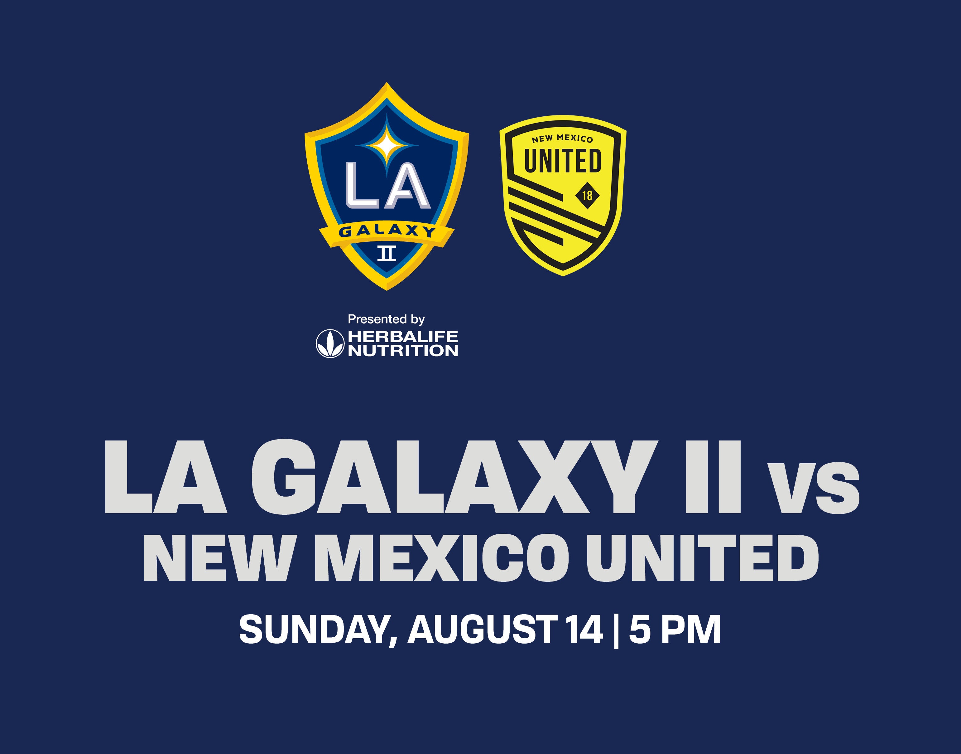 More Info for LA Galaxy II vs New Mexico United