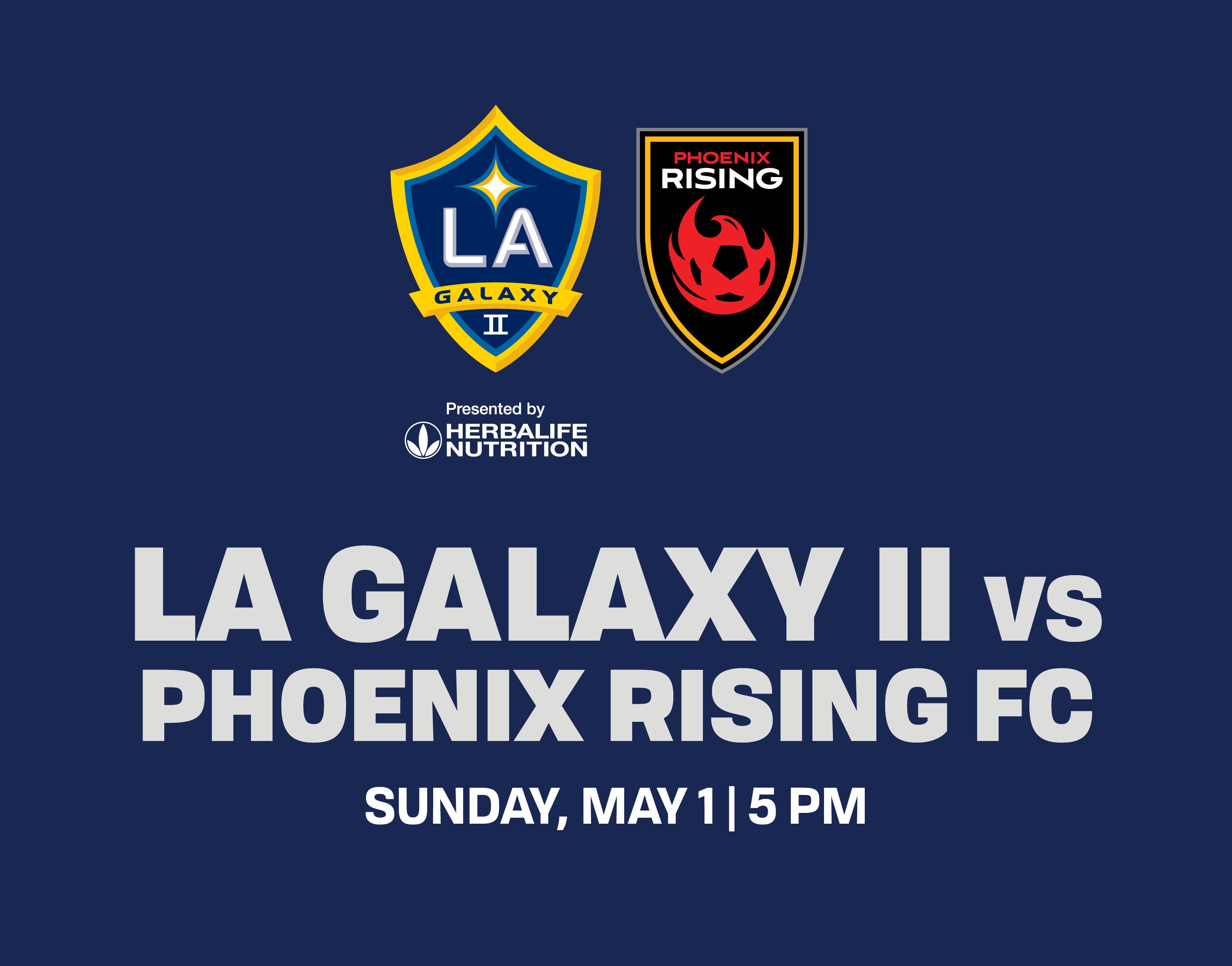 More Info for LA Galaxy II vs Phoenix Rising FC