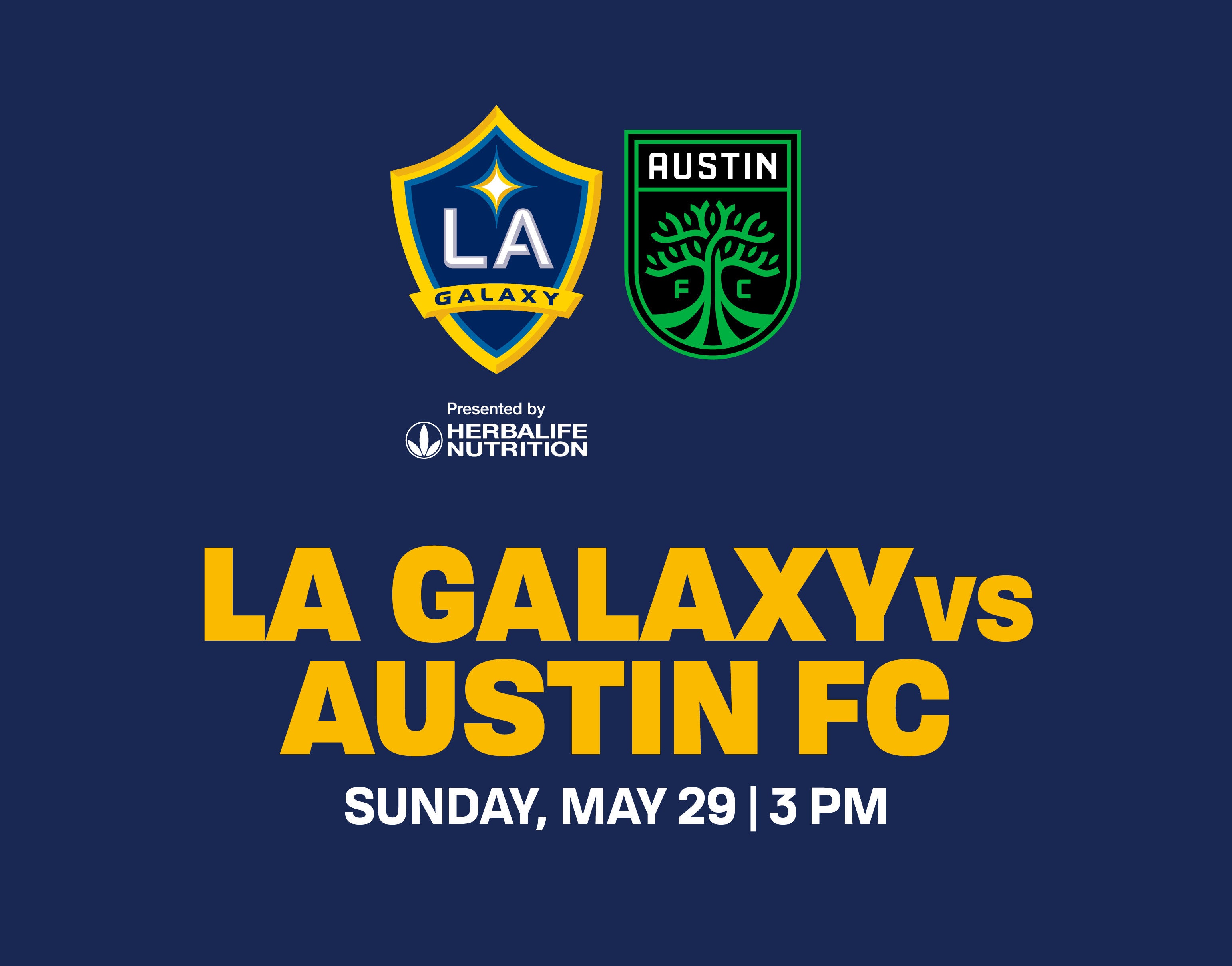 More Info for LA Galaxy vs Austin FC
