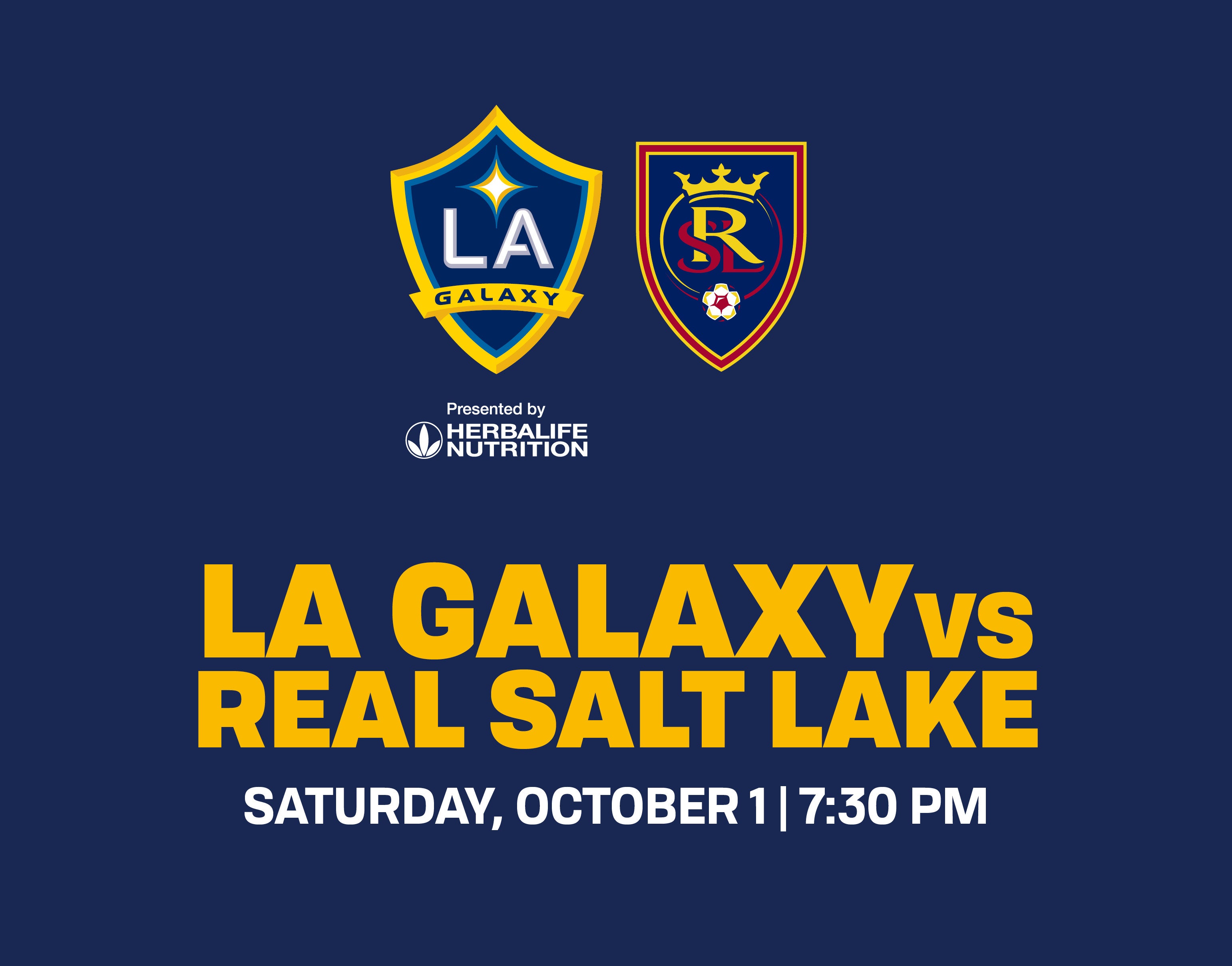 More Info for LA Galaxy vs Real Salt Lake