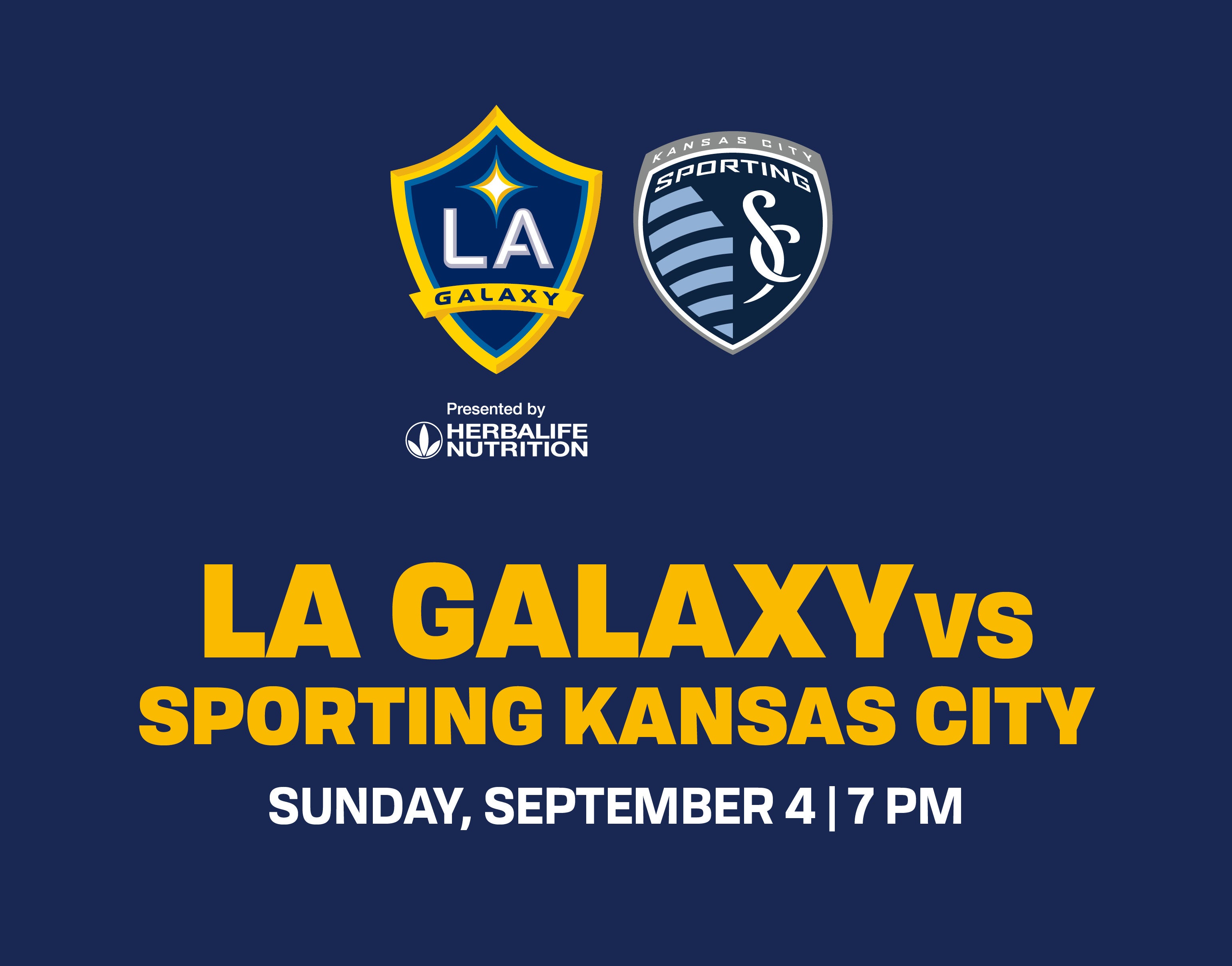 More Info for LA Galaxy vs Sporting Kansas City