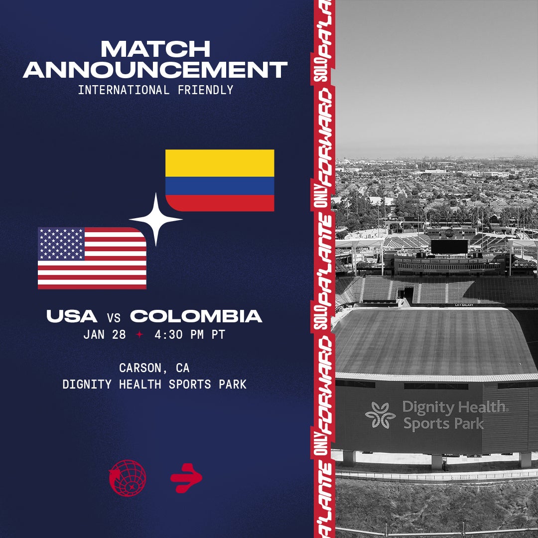 More Info for USMNT vs. Colombia