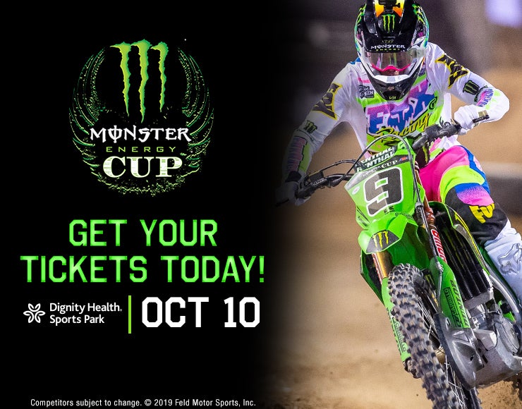 More Info for Dignity Health Sports Park to host Monster Energy Cup 