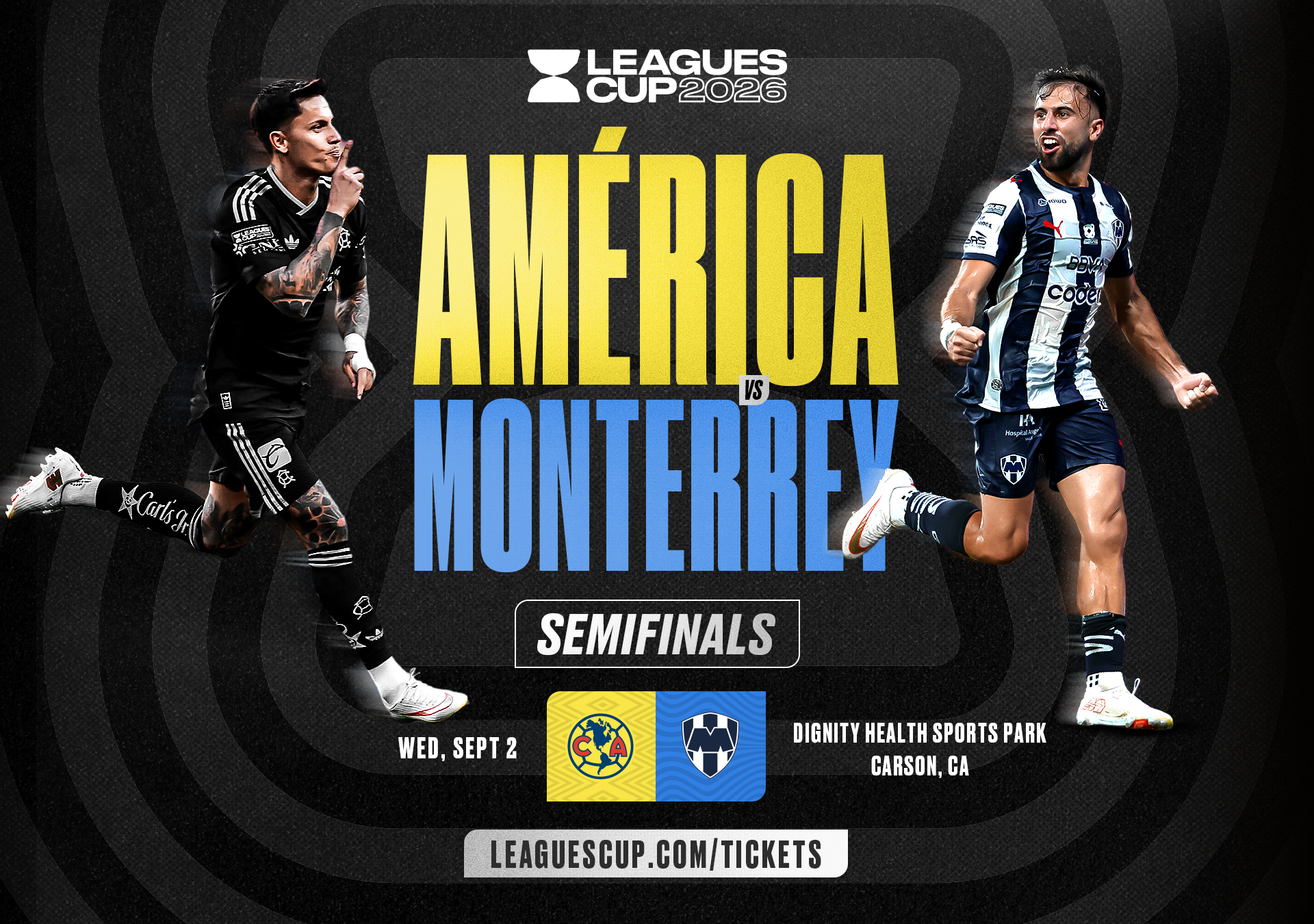 TICKETS ON SALE NOW FOR LEAGUES CUP SEMIFINAL ON SEPTEMBER 2 AT DIGNITY HEALTH SPORTS PARK