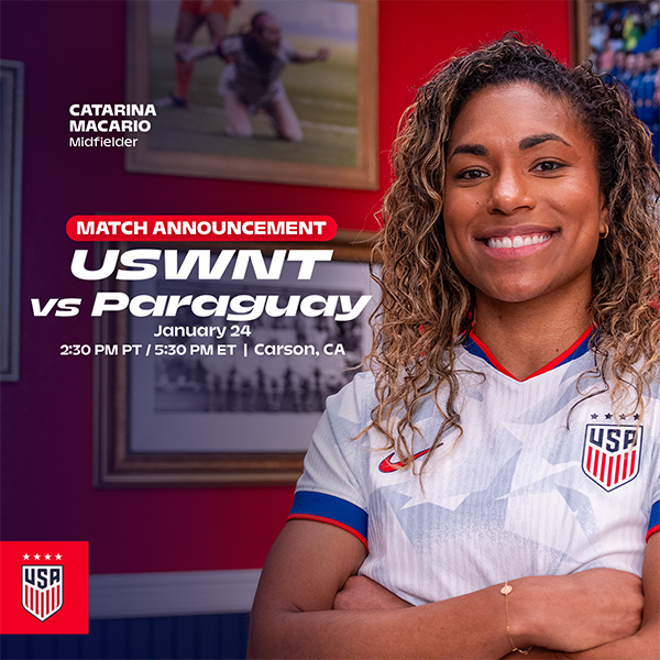 More Info for DIGNITY HEALTH SPORTS PARK TO HOST U.S. WOMEN’S NATIONAL TEAM JANUARY TRAINING CAMP AND MATCH VS PARAGUAY ON JAN. 24  
