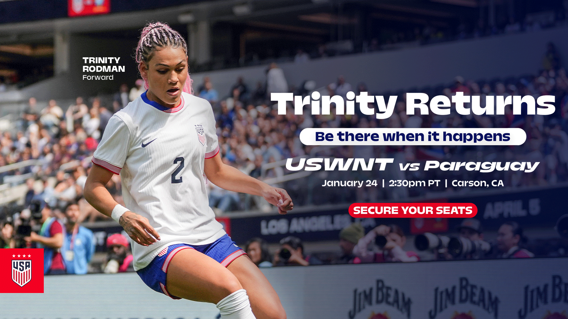 More Info for USWNT vs Paraguay